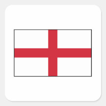 England – English National Flag Stickers