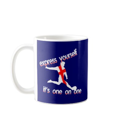 England Express Yourself Mug by Auslandesign