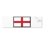 England Flag bumper stickers