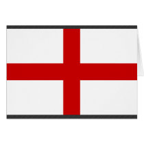 England Flag Greeting Cards