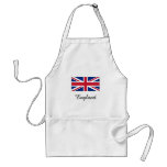 England Flag Design aprons