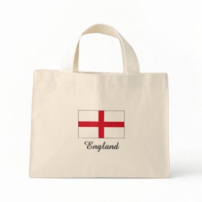 England Flag Design Canvas Bag by flagshirt