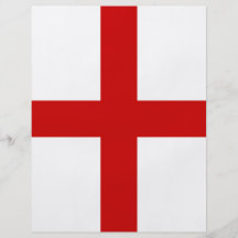 England Flag Flyer Design