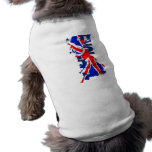 England Flag Map 02 Pet Clothing pet clothing