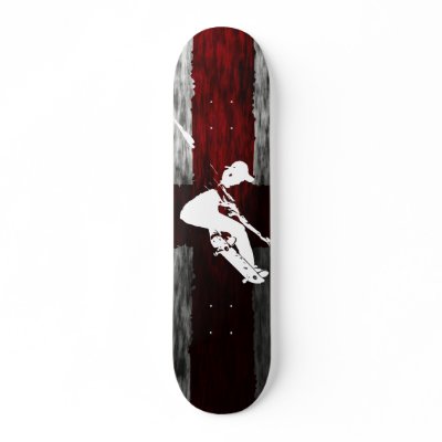 England Flag Skateboarder by magicmanips