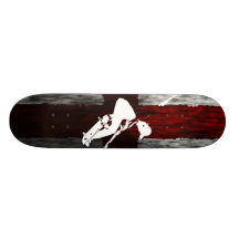 England Flag Skateboarder