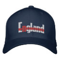 England flag St. Georges flag embroidered hats