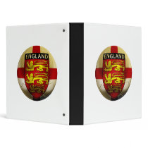 England Football 3 Ring Binders