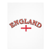 England football design letterhead template
