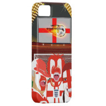 England Football Fan iPhone 5 Case