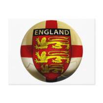 England Football Postcards