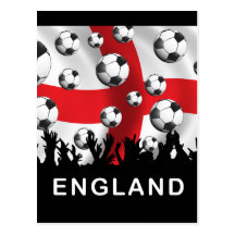 England Football Postcard