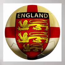England Football Poster
