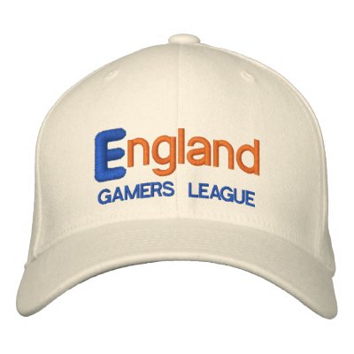 ENGLAND GAMERS LEAGUE Cool Embroidered Hats by GAMERS_TEES