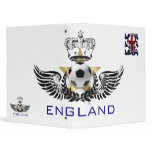 England Hardcore football fans gifts Vinyl Binders
