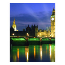 England Landscape Letterhead Template