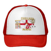 England Large flag rampant lion Africa MMX gifts Hats