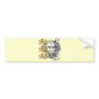 England lion 3 lions soccer gifts bumper sticker