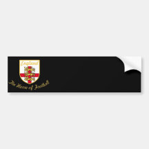England, Lions, The Home of Football (Soccer)Badge Bumper Sticker