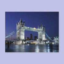 England, London, Tower Bridge 3 postcards