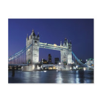 England, London, Tower Bridge 3 Postcard