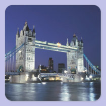 England, London, Tower Bridge 3 stickers
