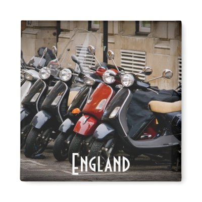 England Motorbike Magnet by cmgubanich