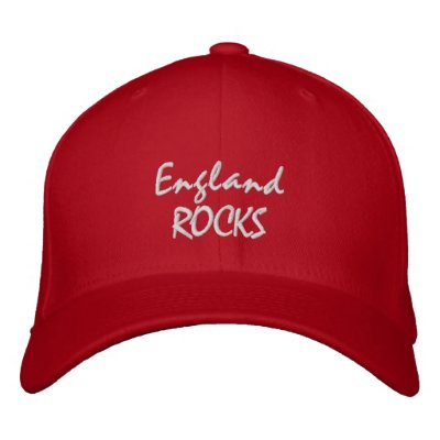 England ROCKS football hats & peak caps by mensgifts