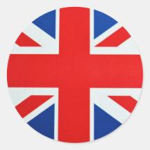 england round sticker