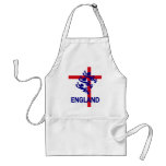 England Royal standard and St George cross Apron