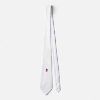 England Rugby Team Necktie by missinugianna