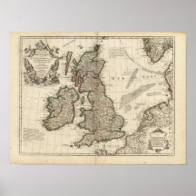 England, Scotland, Europe Print