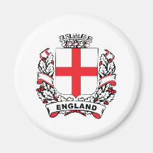 England Shield Magnet