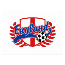 England Soccer Football Postcards