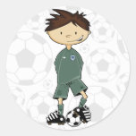 England Soccer Goalkeeper Sticker Sheet
