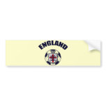 England Soccer logo gifts and T-shirts Bumper Stickers