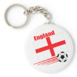 England Soccer Team Key Chains