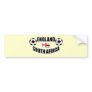 England South Africa Soccer fans gifts Bumper Sticker