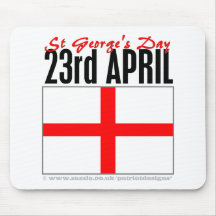 England, St George's Day Mousepad
