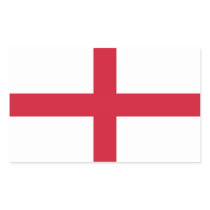 england rectangle stickers