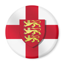 England Three Lions St. Geroge's flag gifts Fridge Magnets