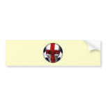 England til I die England soccer ball flag gifts Bumper Sticker