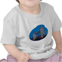 England Tower Bridge T Shirt