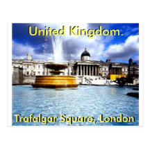 England-trafalgar_square_london, Trafalgar Squa... Post Cards