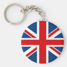 England Union Jack / British Flag Keychain