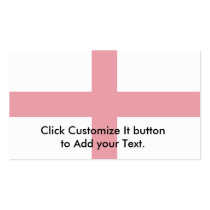 England, United Kingdom Business Card