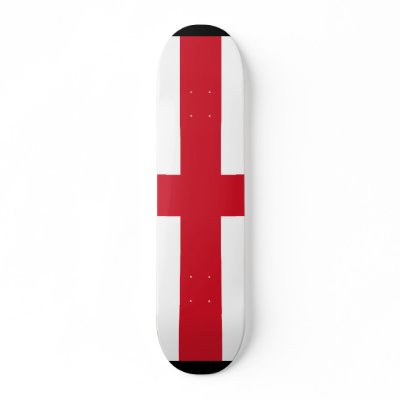 England , United Kingdom Skateboard Decks by bestflag