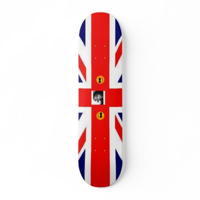 englands cool custom skate board by sk8zilla