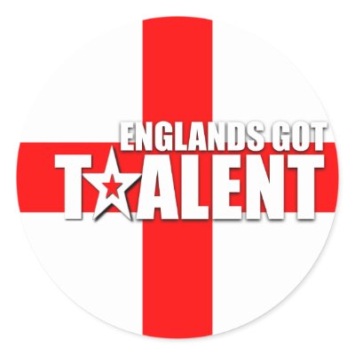 ENGLANDS GOT TALENT STICKER by MeggaMedia