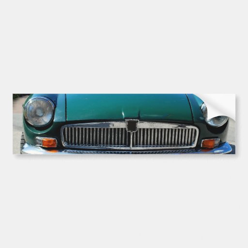 Englischer Oldtimer Auto Aufkleber